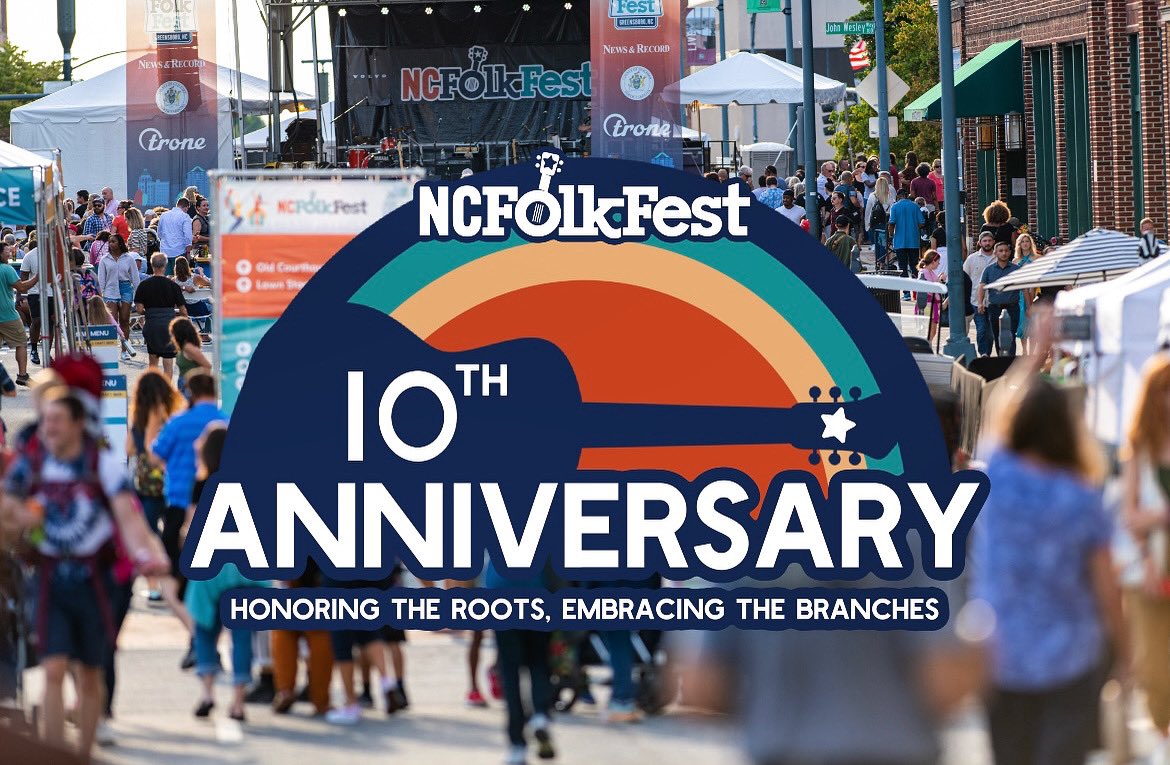 We are excited to announce the theme of our 10th Anniversary Festival- “Honoring the Roots, Embracing the Branches” 

We hope you’ll join us in making our 10-year anniversary unforgettable. Share your memories from years past with the hashtag #10yrsofFolkinFreeFun!

#ncfolkfest