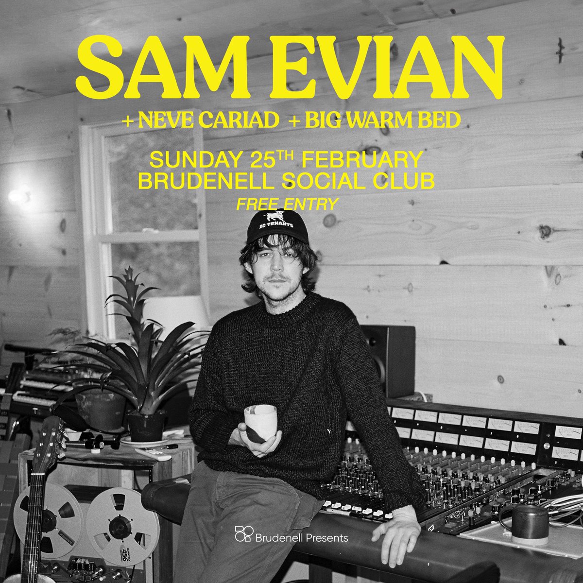 supporting @sam3vian at @Nath_Brudenell at the end of this month! excited for this one! love both sam and neve’s music, FREE entry, more info at the link in bio!