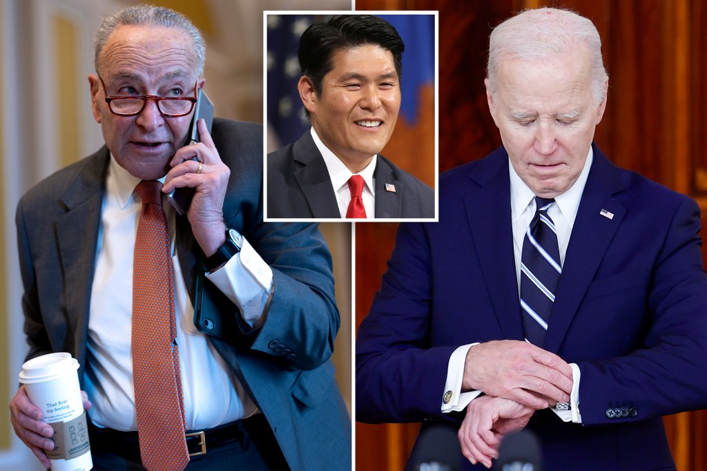 Biden gets boost in age debate — from elderly congress members Schumer and Pelosi trib.al/xl6K14A