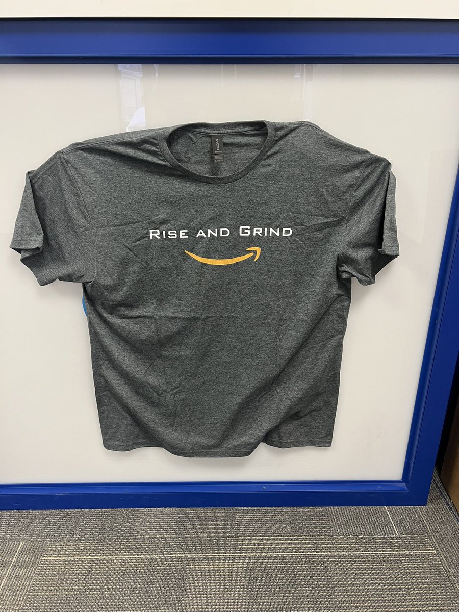 Hung this up at our reception desk today! 

<a href="/RiseAndGrindFam/">Rise and Grind</a>