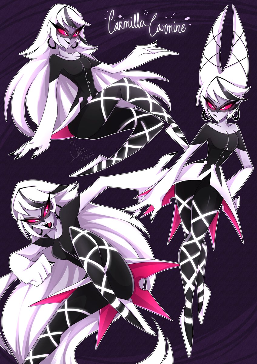 Appreciation post for Carmilla 🛐😩💖 #HazbinHotel