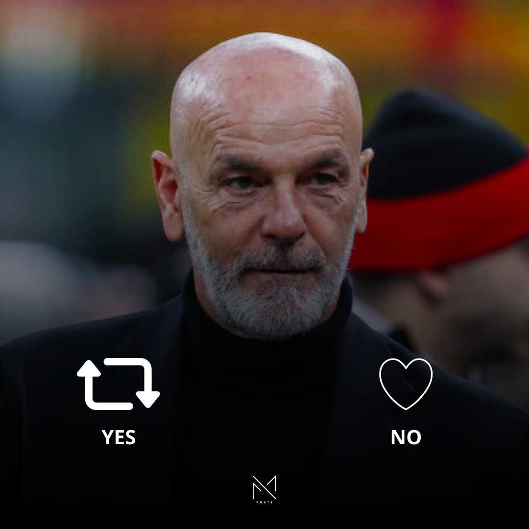MilanPosts's tweet photo. 🤔 Keeping Stefano #Pioli for next season? https://t.co/6loVMNTlqq