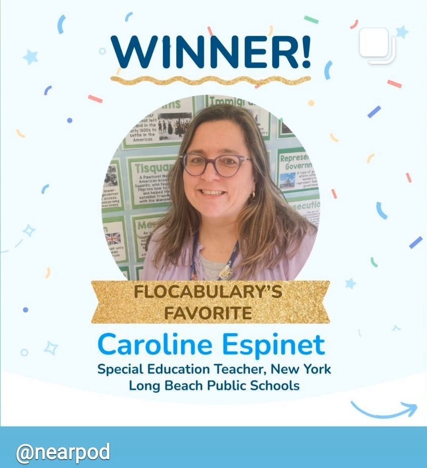 Thank you to everyone that voted for the Educator of the Year awards. Truly blessed <a href="/nearpod/">Nearpod</a> <a href="/Flocabulary/">Flocabulary</a>