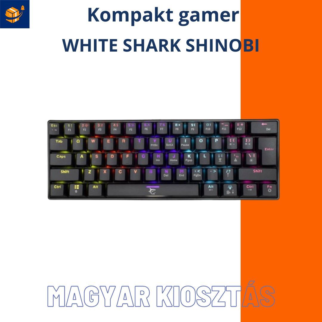 firstcomputer's tweet photo. Ha kevés a hely az asztalodon, ismerd meg a White Shark Shinobi billentyűzetét! Ebben Outemu blue switchek teszik a dolgukat. Megtalálható benne az összes gamer termék kihagyhatatlan eleme is, az RGB világítás. https://t.co/R7K22oZVwn
#fisrtcomputer #firstshop #computer #gaming https://t.co/UZ0cLsMtTQ