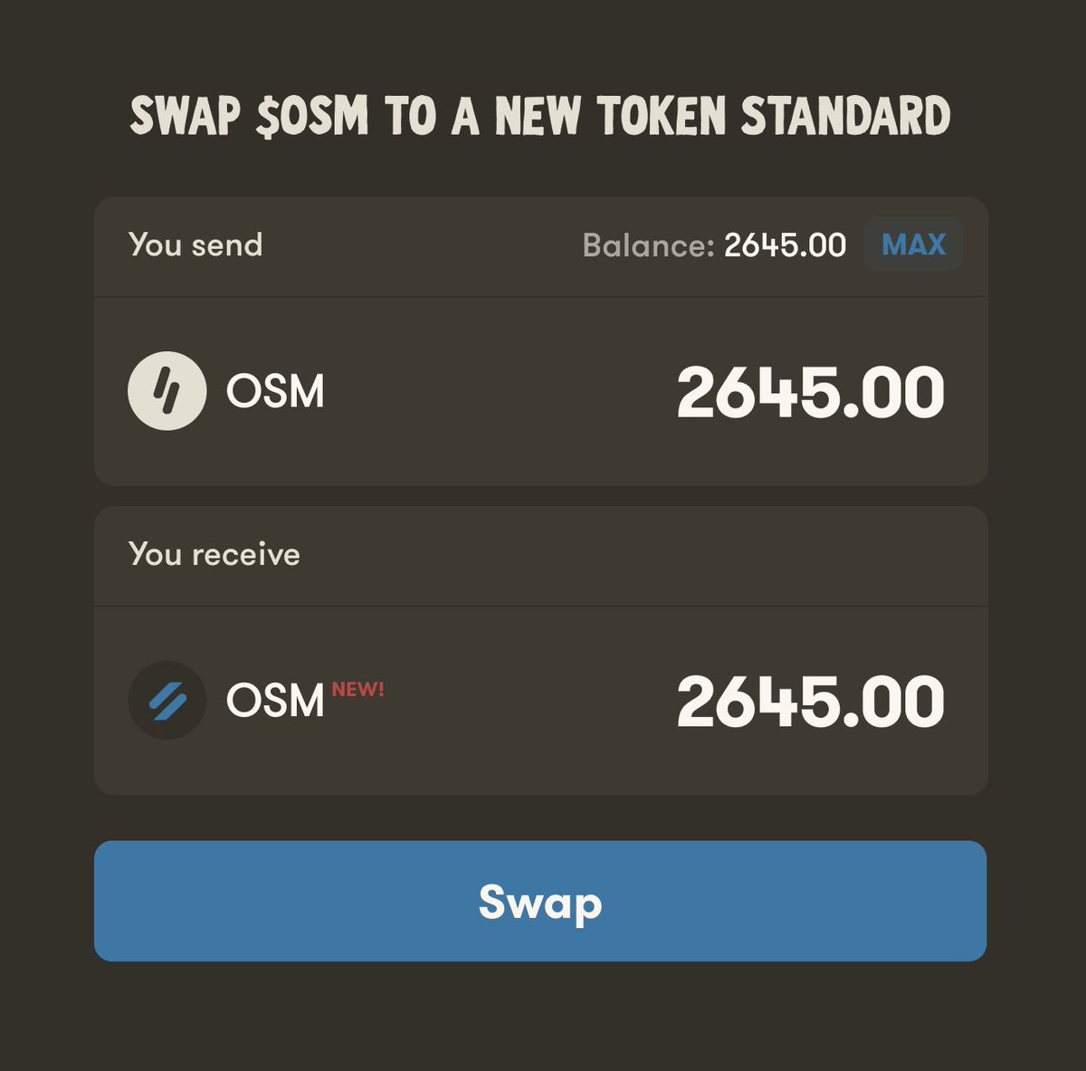 Miners! We've made some big decisions lately, and one of them involves transitioning $OSM to a new token standard. 

We need to utilize #Solana extensions to the fullest and update metadata accordingly. 🧵 1/3