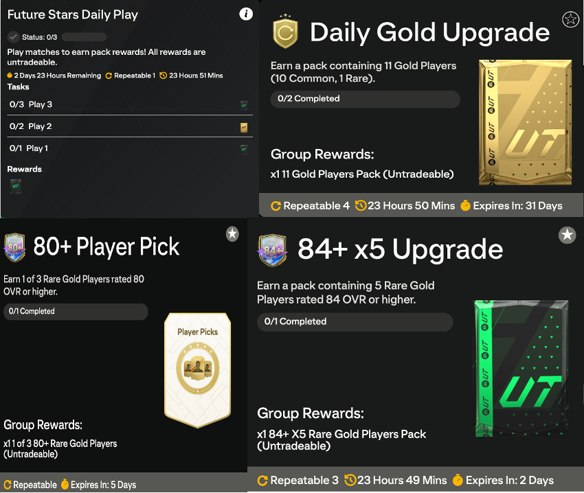 🟢HOW TO GET A LOT OF FODDER DURING FUTURE STARS🟢

Every ❤️/🔄 is appreciated and keeps me pushing! :)

How do I grind the game as of now? 

That's what I'll explain during this thread becauseMenu grinding right now is so good, and for a few amounts of time, we can get huge