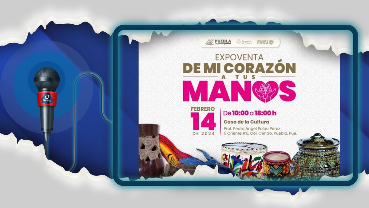 criterionoticia's tweet photo. #Enterate || Instalará gobierno estatal expoventa “De mi corazón a tus manos”

https://t.co/FLPtGr2lYv https://t.co/8DjLhB16Ro
