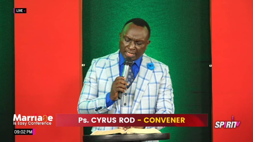 spirittvug's tweet photo. PS. Cyrus Rod is here to tell you that Love is enough. Tune in now to #MarriageIsEasy Conference now via this link https://t.co/sv8N26sJp2.
#SpiritTV | #APlaceForYou https://t.co/S4lfmnw7O3