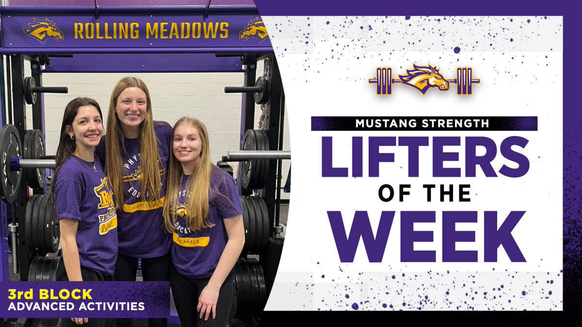 Week 6 - 3rd Block - Lifting Group of the Week!!!