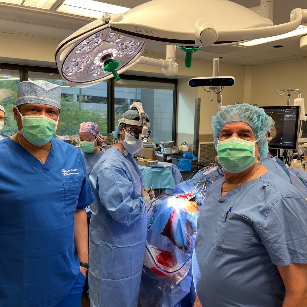 GammaTile's tweet photo. Proud to announce! Dr. Herschman, Dr. Hatoum &amp; Dr. Garcia at @HCAFLHealthcare  pioneered #GammaTile®, FDA-cleared #brachytherapy, a breakthrough in #braintumortreatment delivering #radiation at surgery to eradicate residual #tumor cells. Know more:https://t.co/v1yP3q6B2i https://t.co/Us1Wfe1m2h
