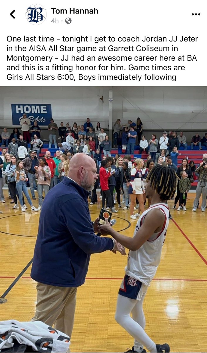 Dr. Autumm M. Jeter (@autummj) on Twitter photo Congratulations to our son on being selected to the State’s AISA All-Star Team! A great ride of basketball since he was 6 years old! #senioryear <a href="/PrepHoopsAL/">Prep Hoops Alabama</a> #AISA Congratulations to our son on being selected to the State’s AISA All-Star Team! A great ride of basketball since he was 6 years old! #senioryear <a href="/PrepHoopsAL/">Prep Hoops Alabama</a> #AISA
