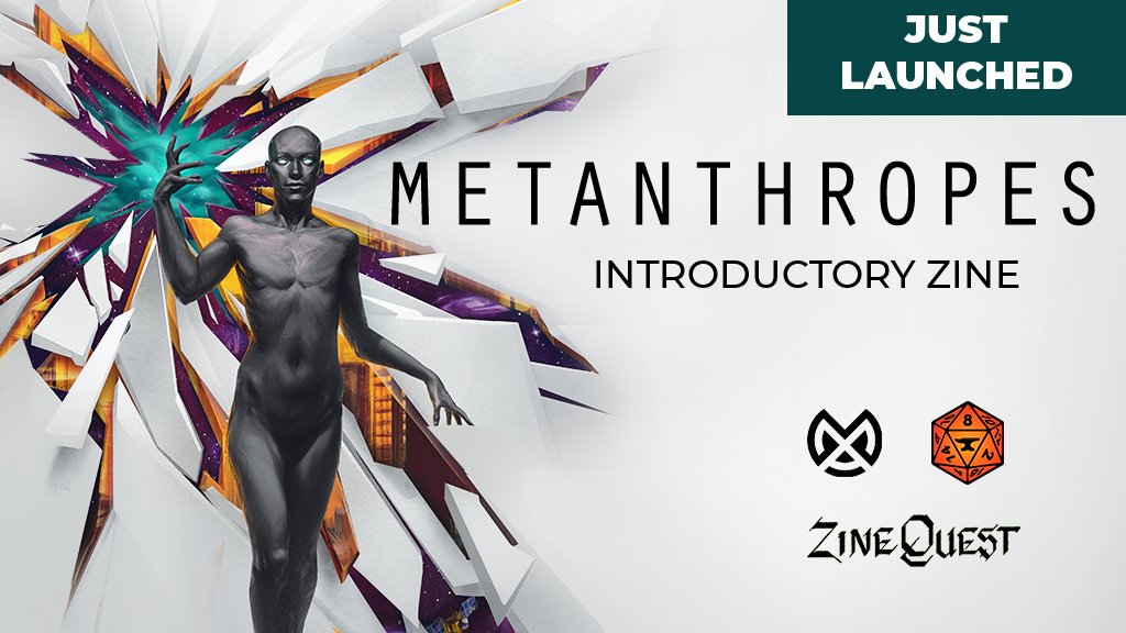 Our very first campaign, Metanthropes: Introductory Zine has Just Launched on Kickstarter!!

Be among the first to check it out, support us and help us manifest our dreams into reality!

Thank you from the bottom of our hearts ❤️!

John &amp; Lefteris,

Legitamine Games