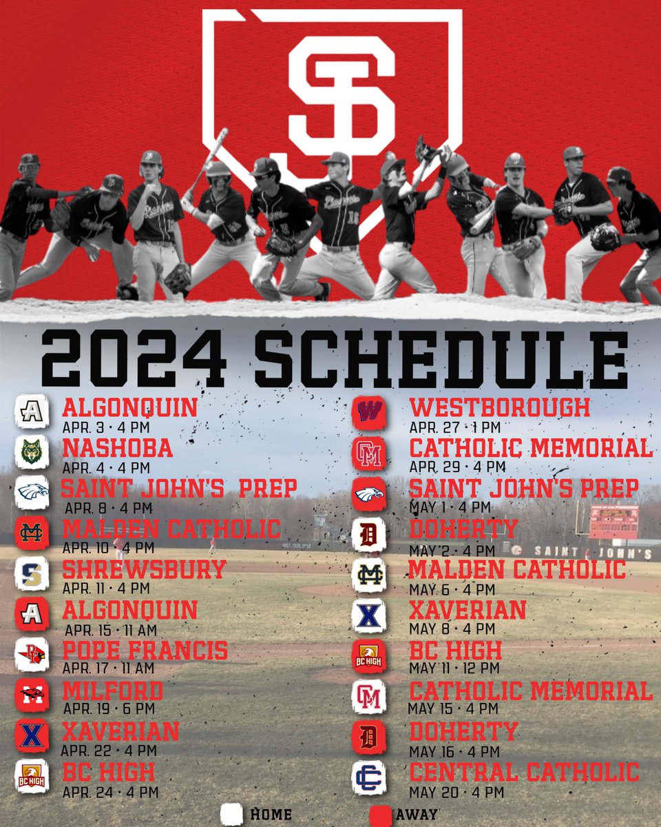 Saint John's HS Pioneers Baseball (@sjhsbaseball) on Twitter photo 50 Days until Opening Day 2024! Here is the full schedule for the 104th season of Pioneers Baseball. <a href="/SJHS_PioneersAD/">Saint John's HS Athletics</a> <a href="/SJShrewsbury/">Saint John's</a> #BeAPioneer #OneTeamOneGoal 50 Days until Opening Day 2024! Here is the full schedule for the 104th season of Pioneers Baseball. <a href="/SJHS_PioneersAD/">Saint John's HS Athletics</a> <a href="/SJShrewsbury/">Saint John's</a> #BeAPioneer #OneTeamOneGoal
