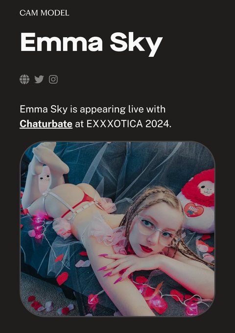 It's official 🩷 so excited for #exxxotica chicago! https://t.co/OXfpkzSSOC<a href="/tag/exxxotica"class="tags">#exxxotica</a>