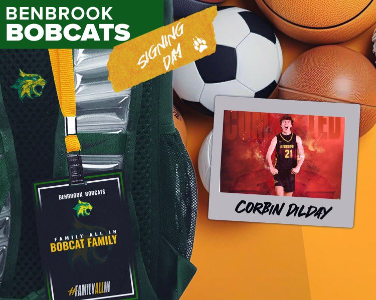Official Signing Day for <a href="/corbindilday/">Corbin Dilday</a> ‼️

#ALLFORTEAM