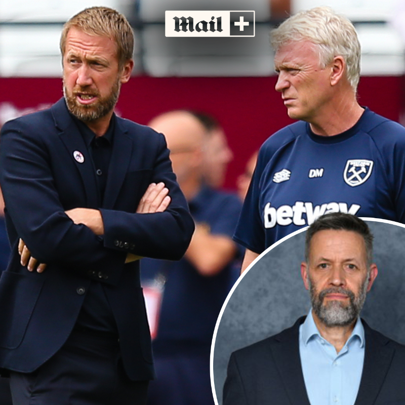 MailSport's tweet photo. 🗣️ 'It felt like the end. The tried and tested aspects of a David Moyes football team – vanishing in plain sight'
But West Ham fans should be careful what they wish for with Graham Potter 🤔
✍️ @ianherbs
Read more on @DailyMailUK 👇