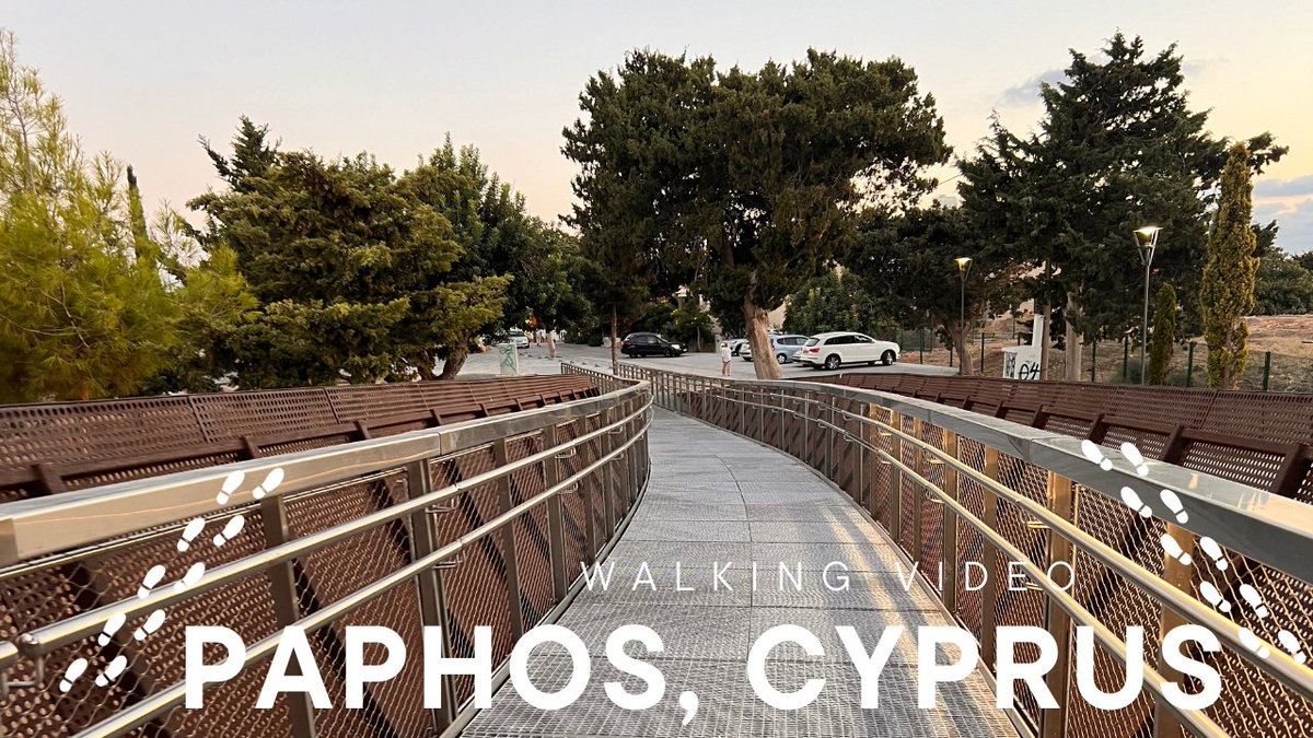 ⏰📷 NEW VIDEO NOW LIVE 📷⏰ youtu.be/EH-QNfI3PIQ #WalkWithUs #Cyprus #Paphos @visitcyprus | @PaphosTravel