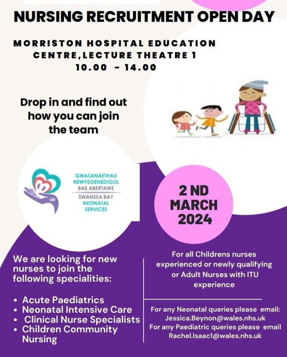 Lora NICU (@loranicu) on Twitter photo Come work with a great team in the best city in Wales! (Sorry, Cardiff)
Dewch i weithio gyda tîm anhygoel yn ninas gorau Cymru! (Ymddiheuriadau, Caerdydd) <a href="/SwanseabayNHS/">Swansea Bay NHS</a> <a href="/SingletonNICU/">Singleton NICU</a> <a href="/drlucyperkins/">Lucy Perkins</a> Come work with a great team in the best city in Wales! (Sorry, Cardiff)
Dewch i weithio gyda tîm anhygoel yn ninas gorau Cymru! (Ymddiheuriadau, Caerdydd) <a href="/SwanseabayNHS/">Swansea Bay NHS</a> <a href="/SingletonNICU/">Singleton NICU</a> <a href="/drlucyperkins/">Lucy Perkins</a>