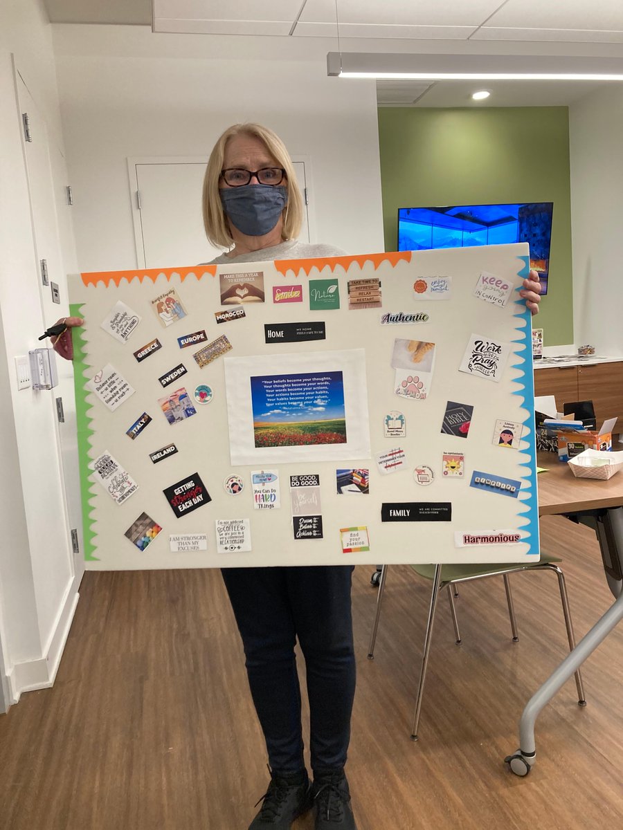 The Moms Network, a supportive group of resident mothers who gather regularly, created vision boards together at Queens Court Apartments! Network members mapped out their dreams for the year while expressing their creativity 🎨

#WeareAPAH #TuesdayMotivation #AffordableHousing