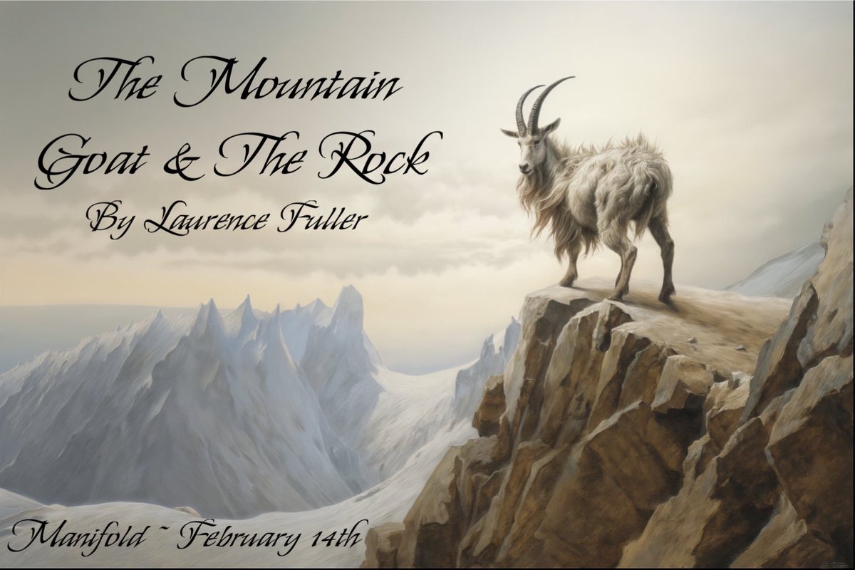 GM 🥀🔥
For Valentine’s Day I created a love letter to rocks. The fable of “The Mountain Goat &amp; The Rock” cinematic edition drops tomorrow Feb 14th on Manifold at 12pm PST 🪨🖤