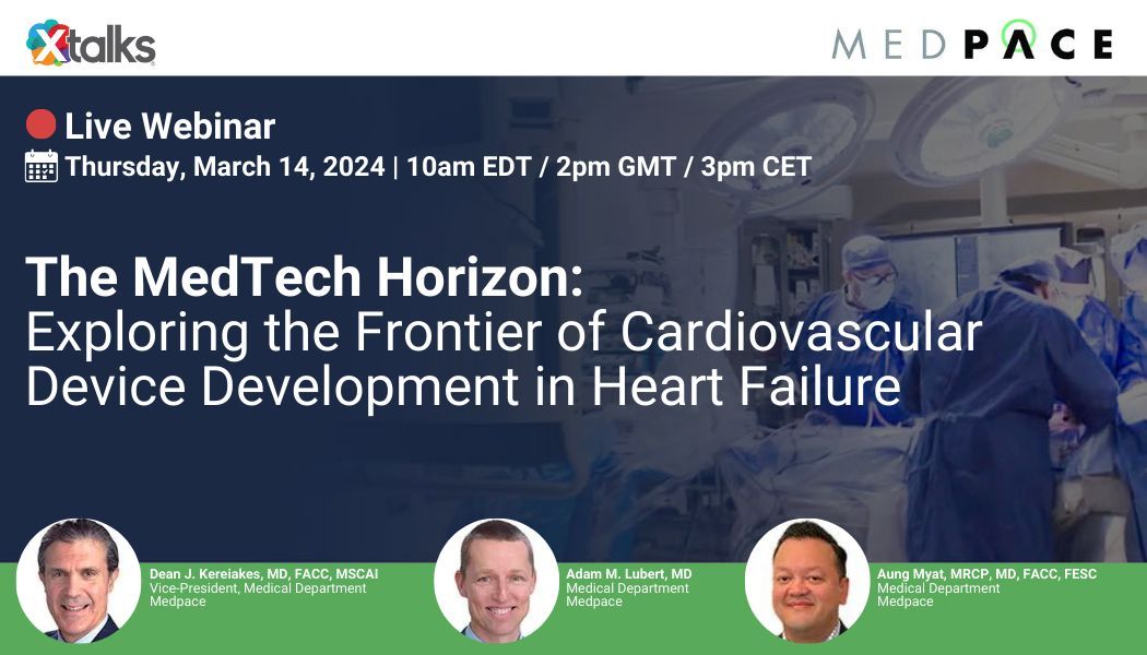 Xtalks Medical Device (@xtalksmeddevice) on Twitter photo 🫀🔬Get ready to explore the future of cardiovascular care in Medpace's upcoming webinar! Join top experts as they dive deep into cardiovascular devices, examining how they could revolutionize the path of heart failure treatment. More here: buff.ly/3OIHTxX 
#HeartDisease 🫀🔬Get ready to explore the future of cardiovascular care in Medpace's upcoming webinar! Join top experts as they dive deep into cardiovascular devices, examining how they could revolutionize the path of heart failure treatment. More here: buff.ly/3OIHTxX 
#HeartDisease