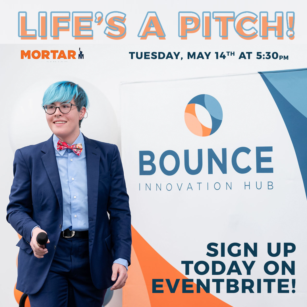 Have you secured your tickets to MORTAR's Life's a Pitch Competiton at Bounce? This FREE event will take place May 14th, 2024. Help us celebrate the success of Cohort 12 and witness the $3,000 pitch competition.  

Tickets: eventbrite.com/e/lifes-a-pitc…

#Startup #Networking #Akron