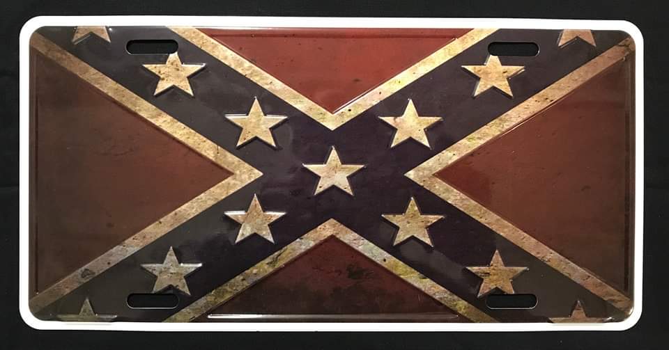 Our Barnwood Confederate Flag License Plate has that worn rustic look to it. They look awesome on vehicles or on display. For indoor or outdoor use.

#ConfederateShop #OnlineShopping #CSA #History #Heritage