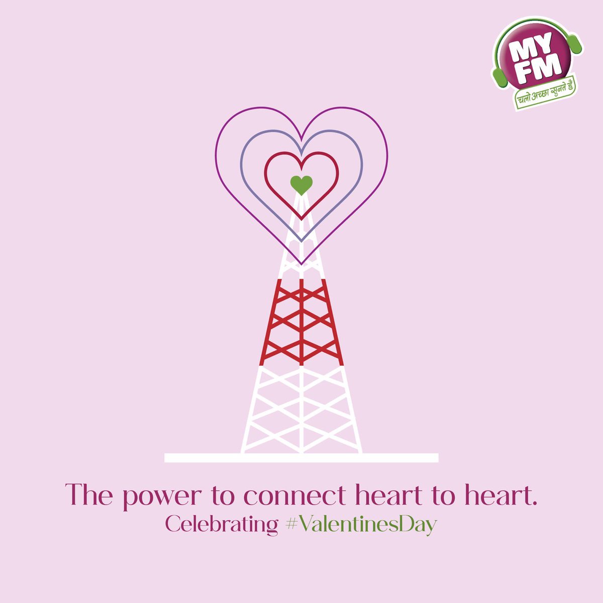 MYFMIndia's tweet photo. Strongest signal for an unbreakable bond. #HappyValentinesDay #radio 
#music #love #bond  #valentinesday2024 #valentines https://t.co/IClfNXKsET