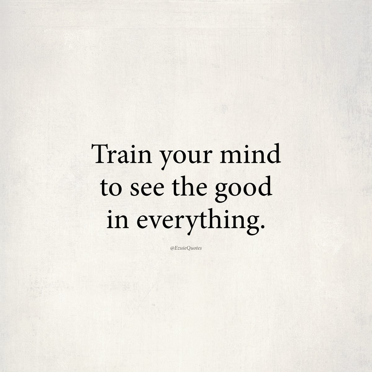 Train your mind