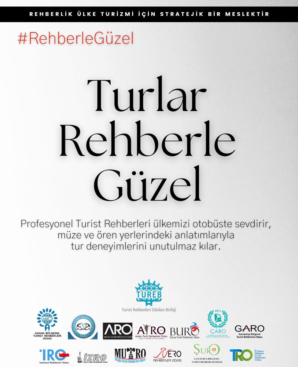 Rehber gezdirdiği her yere, gösterdiği her şeye anlam katar.

#RehberleGüzel