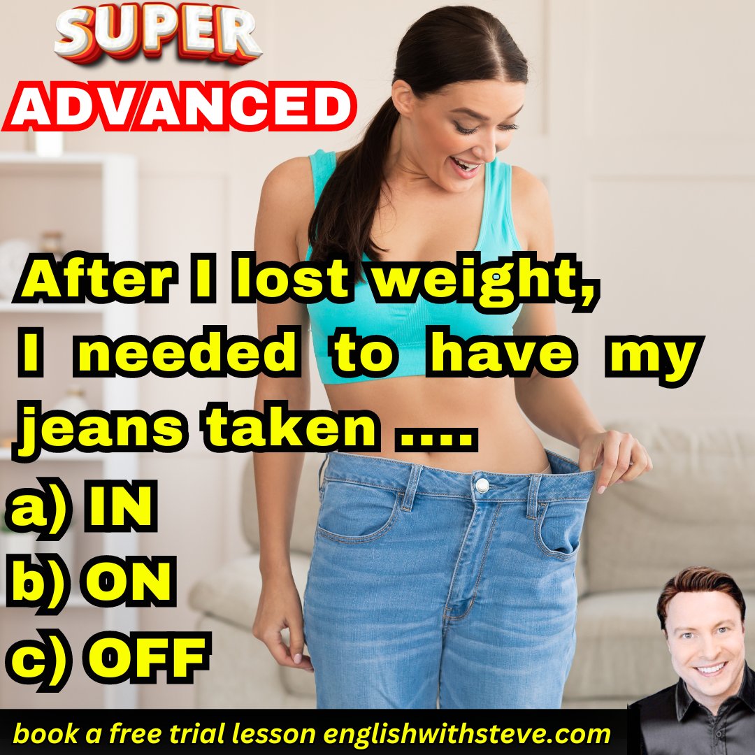 English_Steve_'s tweet photo. Do you know the answer?
B1/2 https://t.co/5vJwra0dTo C1/2 https://t.co/caUcNO9JFV
#grammar #englishvocabulary #ielts #toefl #englishleveltest #englishspeaking #ingles #inglesonline #englishteacher https://t.co/q2v0Po2Z83