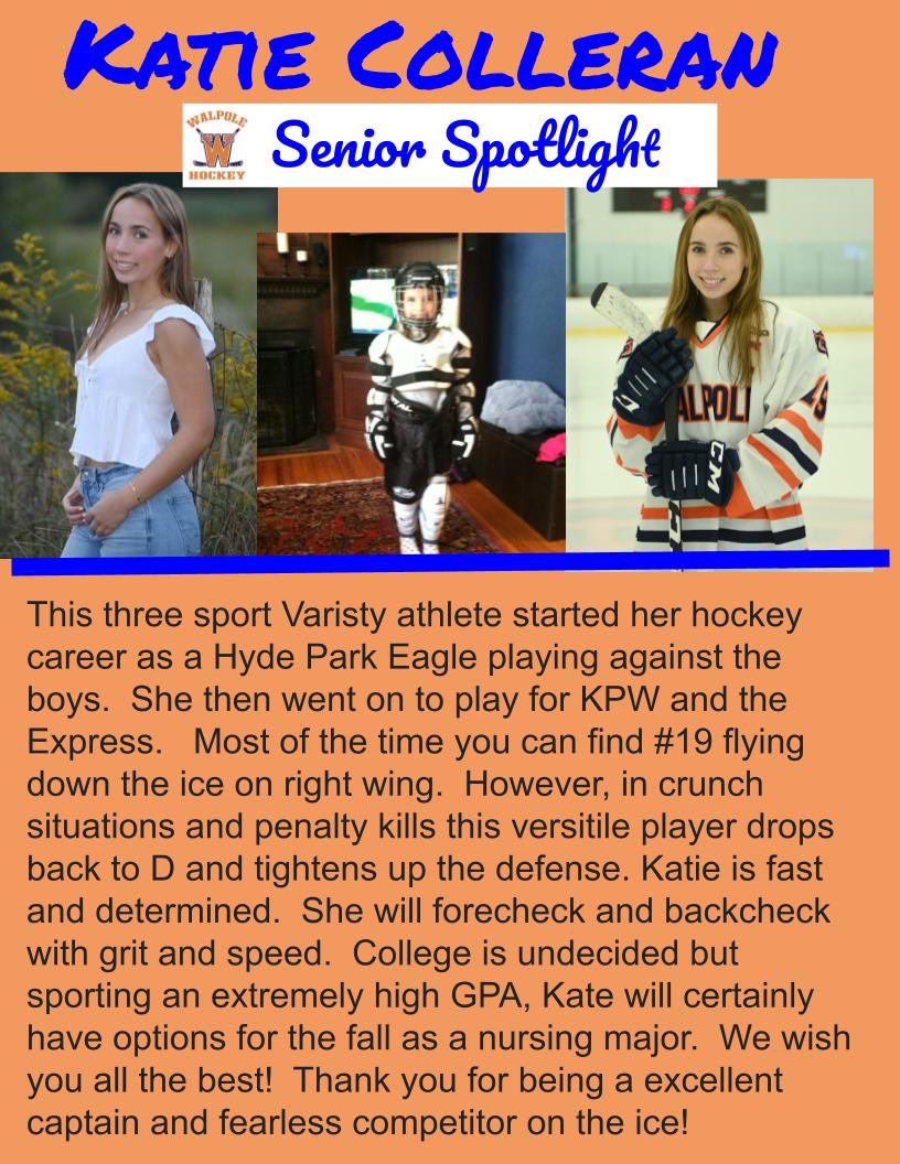 whsgirls_hockey's tweet photo. *****Senior Spotlight**** https://t.co/n14MIukmmz