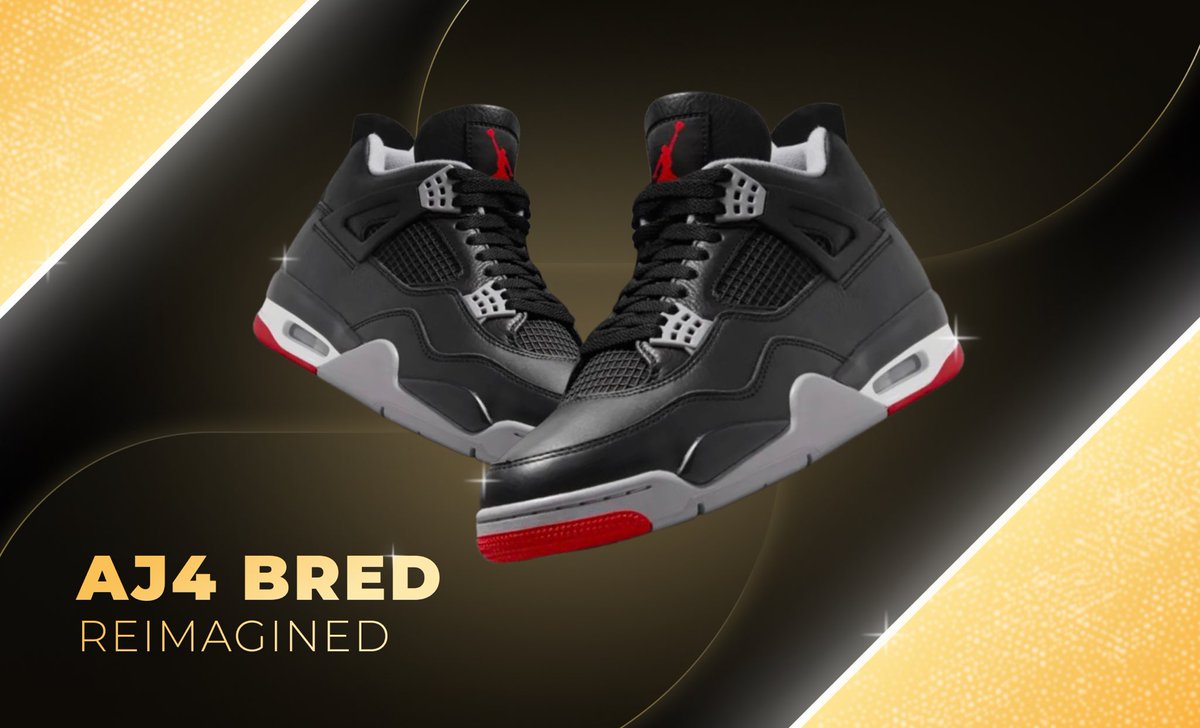 NEW DROP - Jordan 4 Bred Reimagined Dropping later this week, solid stock! Still need some SNKRS Accounts to destroy this release? Generate them yourself with SolarTools 💫 💛 + ♻️ for a FREE Monthly