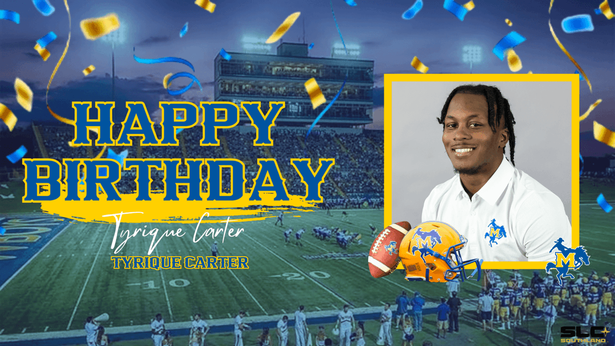 McNeeseFB's tweet image. Happy Birthday to one of the newest members of the #GetOpenDNA Crew

Have a great Day @Tyriquegtg
