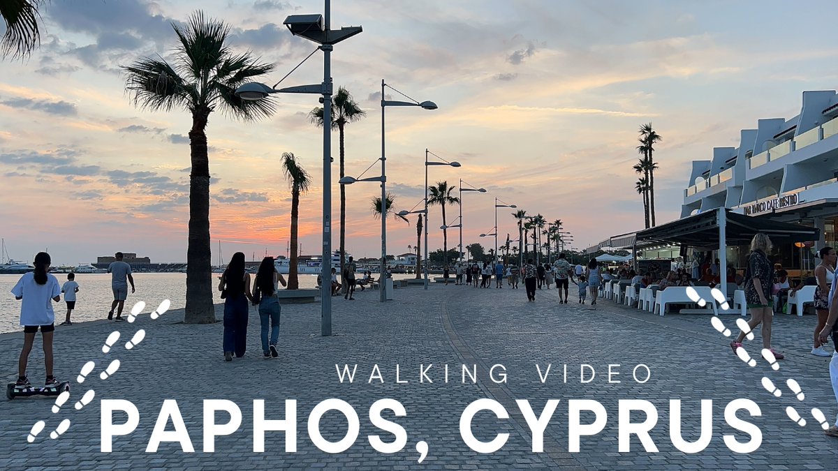 ⏰📷 NEW VIDEO NOW LIVE 📷⏰
youtu.be/9E0zt_NrXFs

#WalkWithUs
#Cyprus #Paphos

@visitcyprus | @PaphosTravel