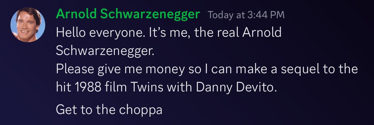 OOCBigShell's tweet image. Arnie came to pay us a visit