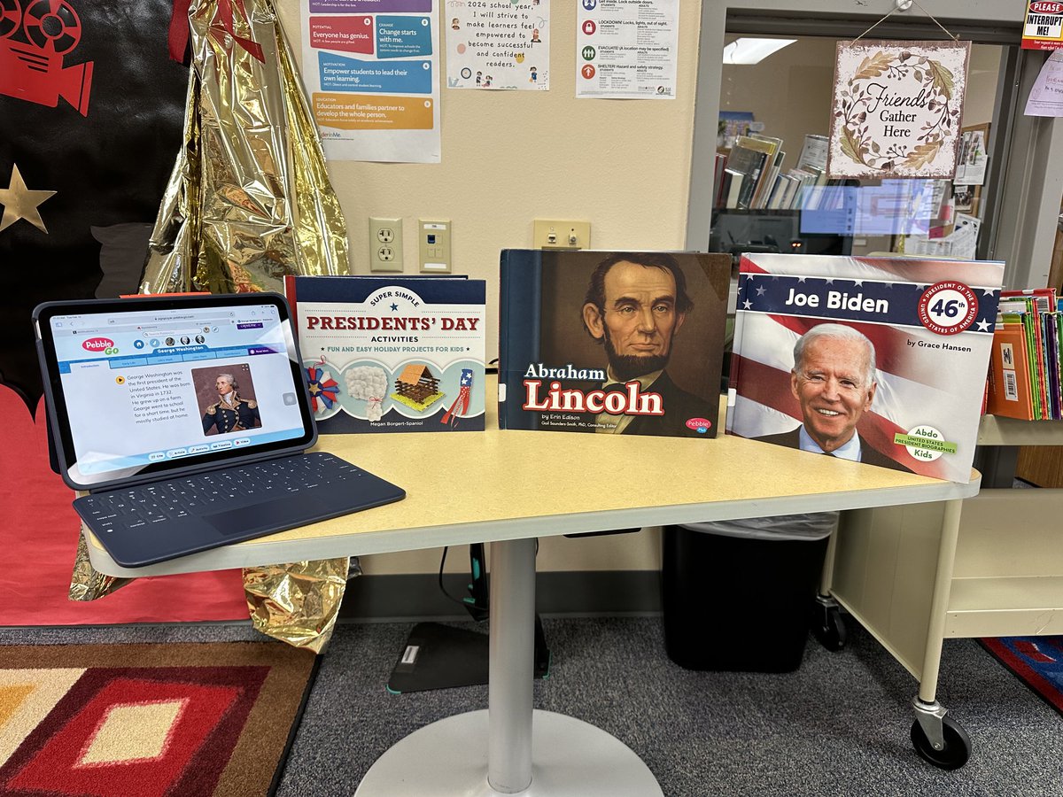 #vrestars are learning about Presidents and their lives as we prepare to honor them on Presidents’ Day.@Capstone ⁦⁦<a href="/VRE_STARS/">Valley Ranch Elementary Coppell ISD</a>⁩ ⁦<a href="/CISDlib/">Coppell ISD Libraries</a>⁩ ⁦<a href="/MiaCoyNOLA/">Maria McCoy</a>⁩