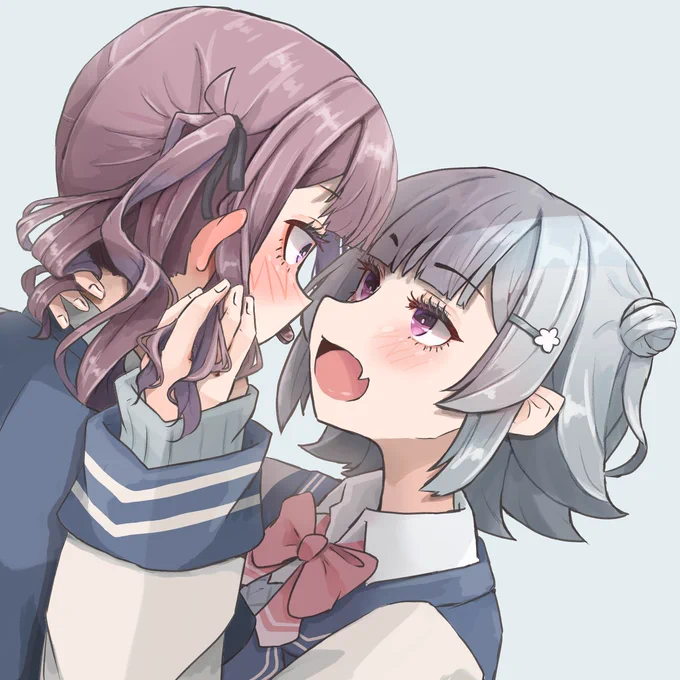 六花「花梨せんぱぁ～い。そのチョコくださいよぉ」#バレンタインデー 