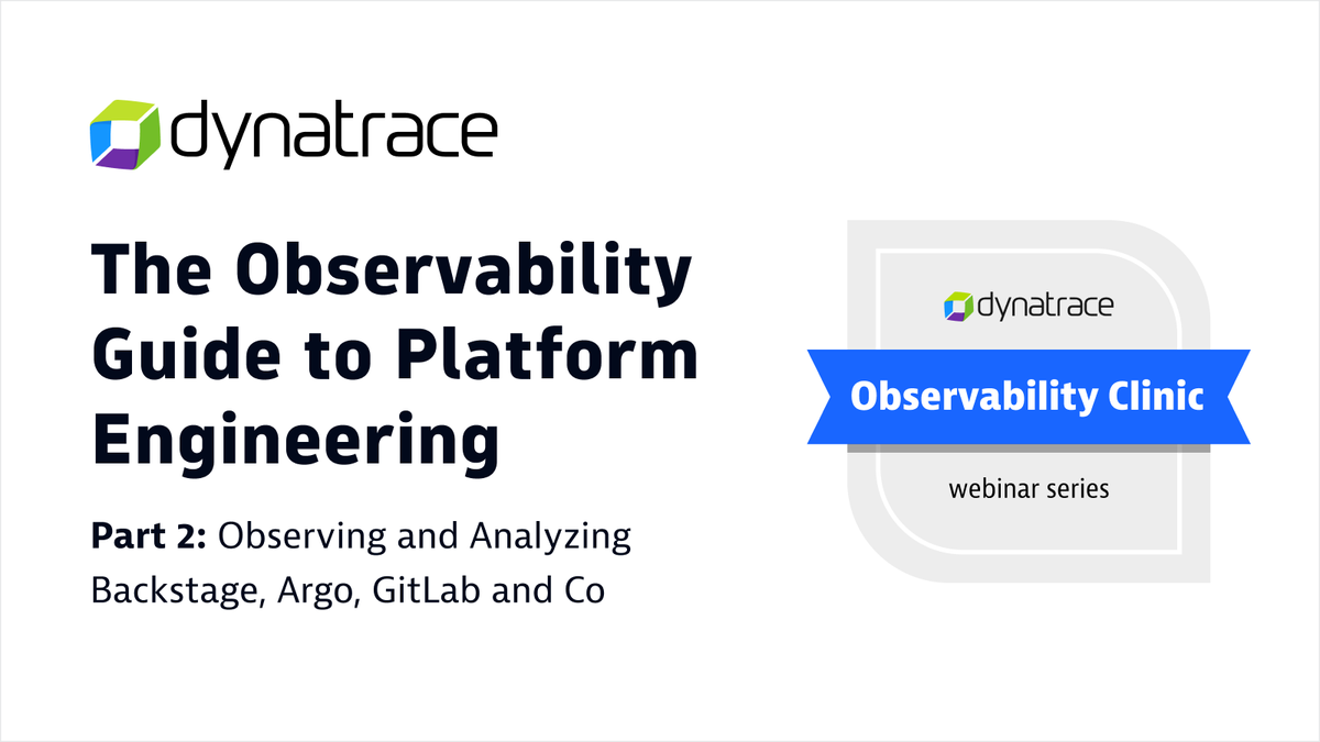Dynatrace tweet media
