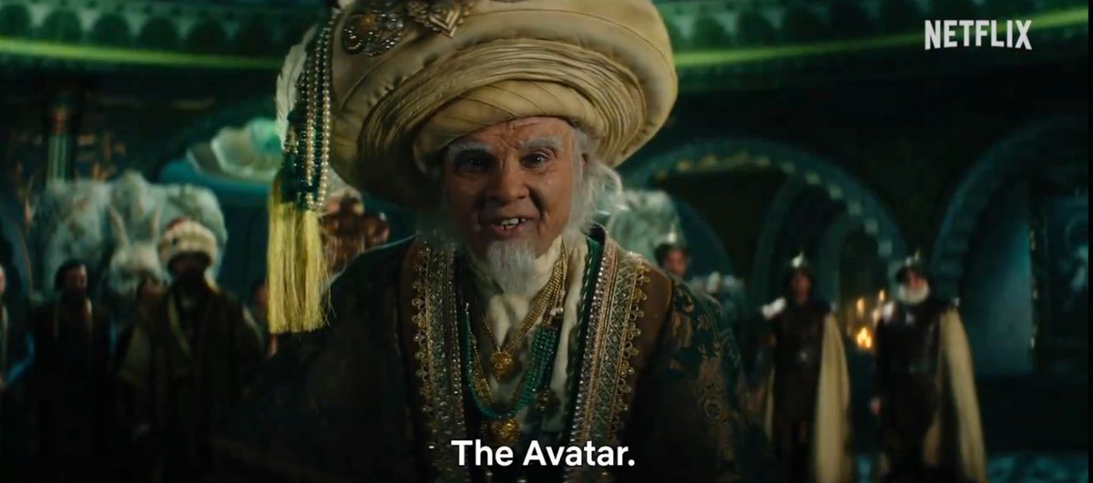 The_Ilyyyy's tweet photo. I don’t care what they say BUMI LOOKS GREAT look at the costume and all that jewelry?!
#AvatarTheLastAirbender https://t.co/cIfVTvBMVd