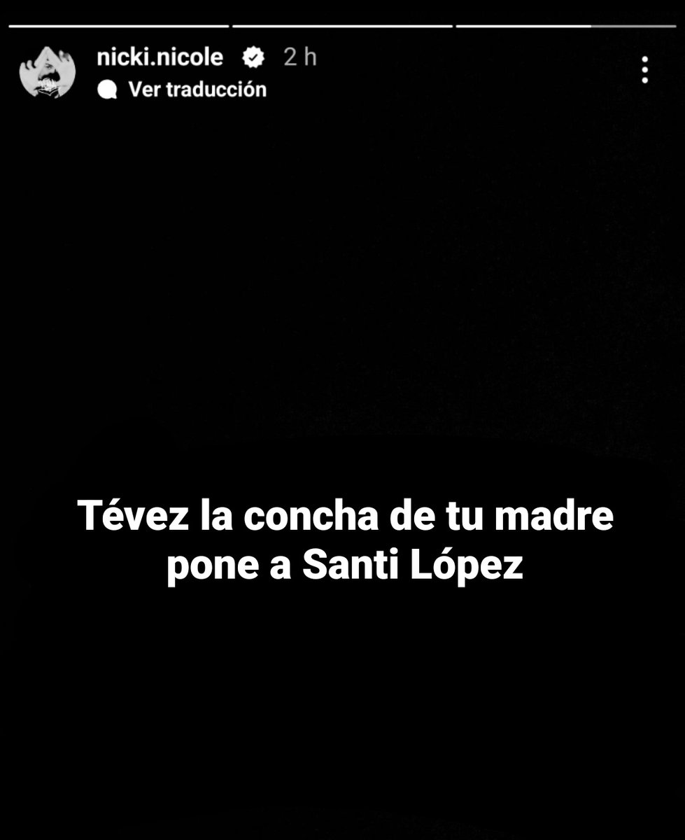 tole_rojo's tweet photo. Jaja para Nicki tampoco es para tanto https://t.co/qEIVWADipq