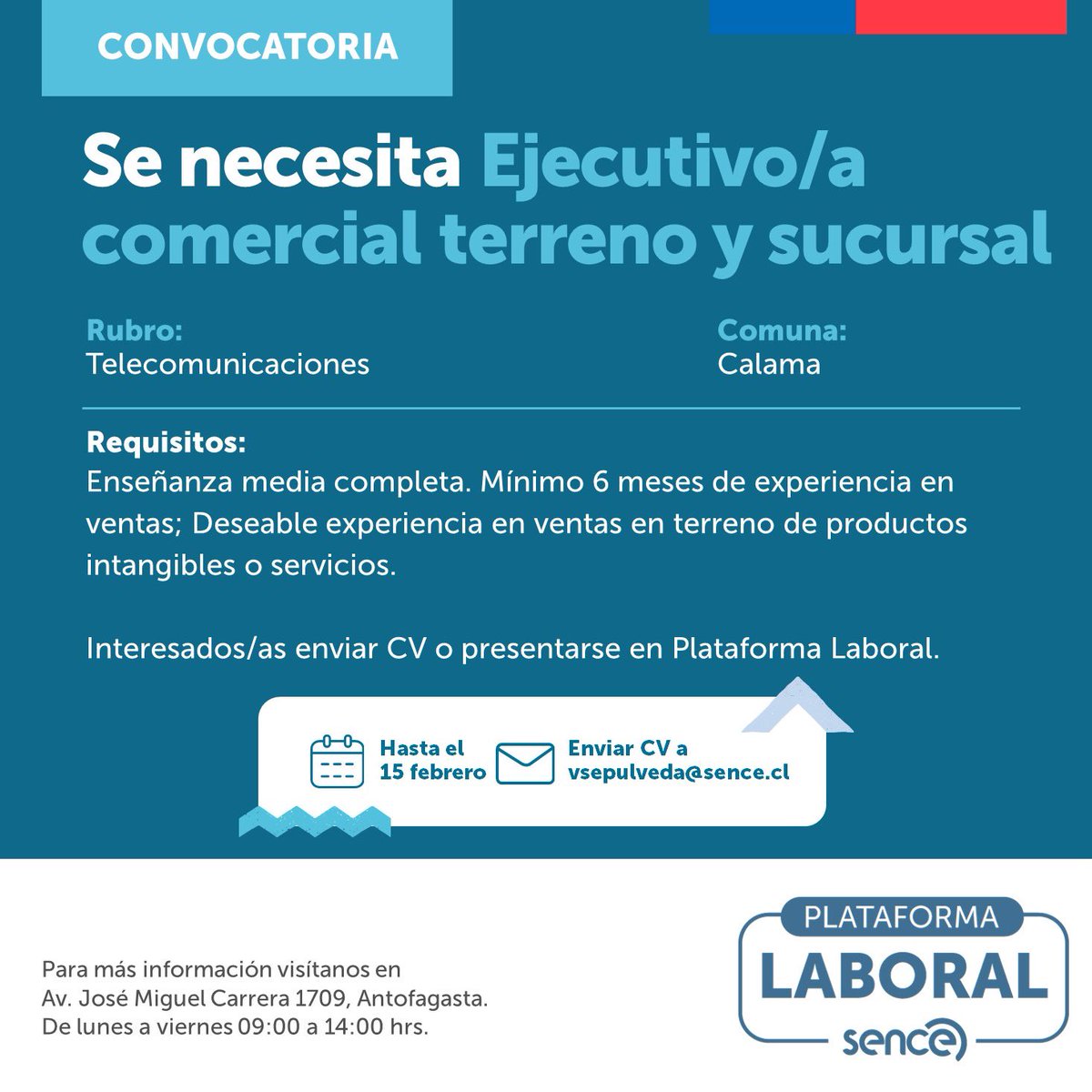 Sence Antofagasta tweet media