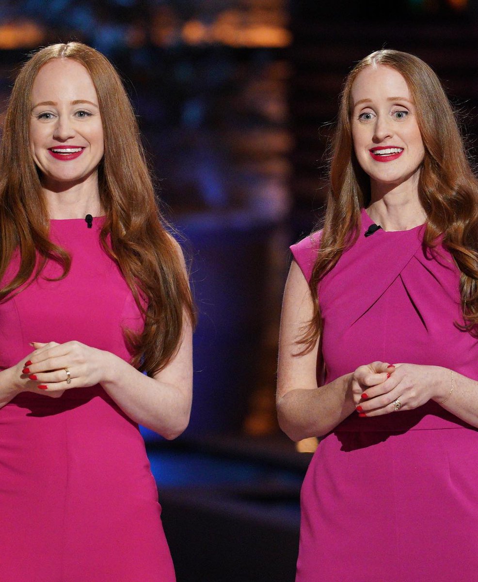 HowToBeARedhead's tweet image. We swear we aren’t twins 😂🦈👩‍🦰 Tune into Shark Tank *this* Friday, February 16th at 8PM EST on ABC / Hulu / Disney+ #HowtobeaRedhead