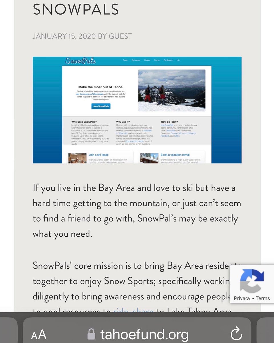 snowpalstahoe's tweet photo. 🙋‍♀️ What are https://t.co/DYCFkNpBjR Tahoe trips like?

See iPhone screenshot below of a ski lodge + rideshare offer just posted to SnowPals’ members forum⤵️

Members R #SF #BayArea #Sacto working professionals, college students + retirees who prefers to ski, ride🏂 weekdays

CAwx https://t.co/TbDVdD0tzV