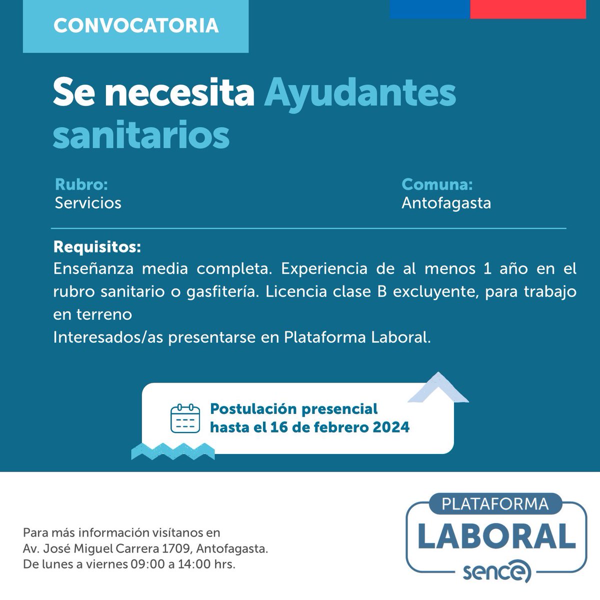 Sence Antofagasta tweet media