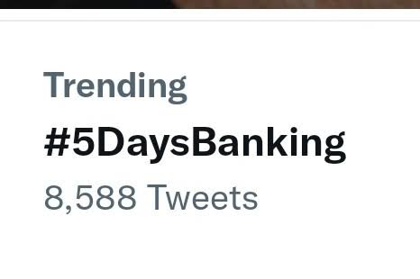 TheRameshHalder's tweet photo. #5DaysBanking https://t.co/8yemOm6yk7
