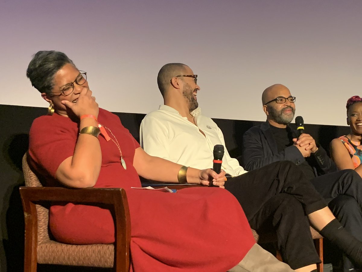 Had a great time last night moderating <a href="/filmindependent/">Film Independent</a> ‘s Directors Close Up panel with #AmericanFiction creatives, <a href="/cordjefferson/">Cord Jefferson</a>, <a href="/jfreewright/">Jeffrey Wright 🥜</a> , and #ErikaAlexander!