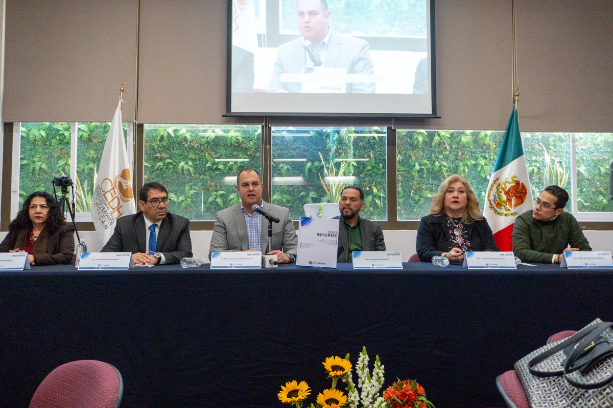 CEDHMichoacan's tweet photo. Informe Especial del Análisis de operación en las Visitadurías Regionales y Auxiliares de la CEDH de Michoacán.  #CEDHContigo https://t.co/U938YZuQyU