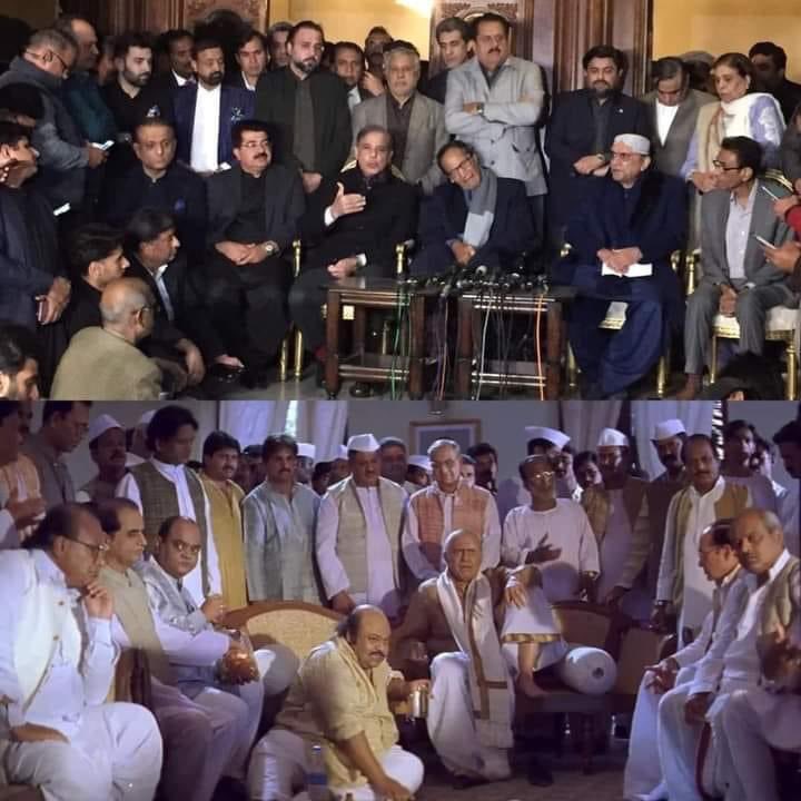 OfficialShehr's tweet photo. ہمیں لگتا تھا یہ فلمیں جو ہیں یہ جھوٹ پر مبنی ہوتی ہیں حقیقت میں ایسے نہیں ہو سکتا لیکن آج کل ہم اپنی آنکھوں سے سب حقیقتیں اپنی نظروں کے سامنے کھلتے ہوئے دیکھ رہے ہیں https://t.co/6BBABm7fz4