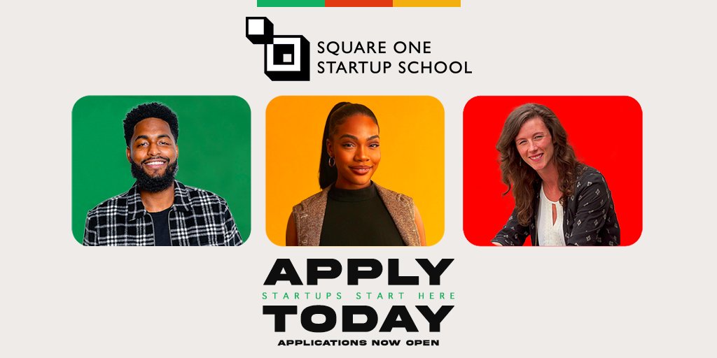 SquareOneSchool's tweet photo. It's official! Applications to join our 8th Cohort are OPEN! 🔥 

Apply today OR tag an early-stage startup founder  who is pre-product, pre-revenue, or pre-seed. 🚀https://t.co/GzPVXUiTQM https://t.co/r4p8fzOrbw